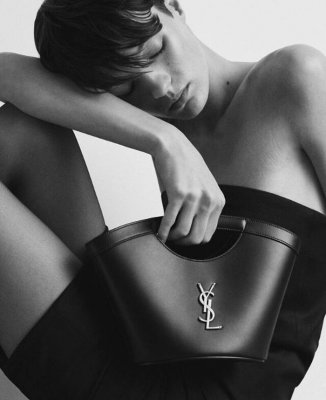 [Saint Laurent] ���ζ� CELIA �ε巯�� ���� ������ �̴� ��Ʈ�� 7910690U90W1000