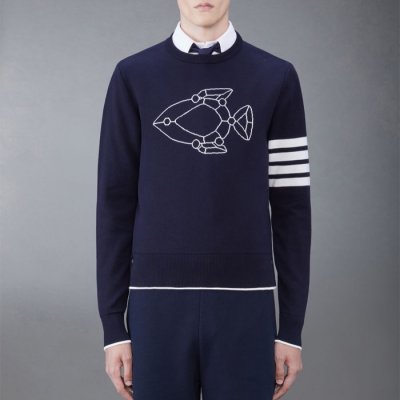 [Thom Browne] ����� 4-�� �ǽ� ������ ũ�� �� Ǯ���� MKA505A-Y3005-415
