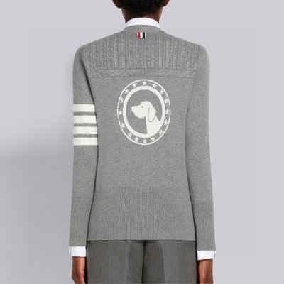 [Thom Browne] ����� ��ư ���� �޴޸��� 4-�� ���̳� ī��� FKC438AY3006415