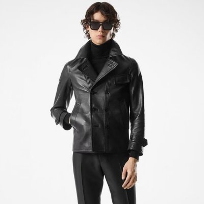 [TOM FORD] �� ���� double-breasted leather jacket LAR004LM014S24