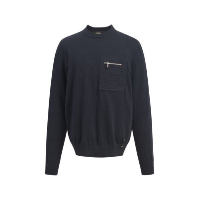 [Fendi] ��� FF-pattern sweater FZE035ATMO