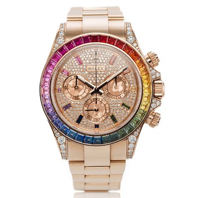 [ROLEX] �ѷ��� �����䳪 40MM �����ƽ �ð� 116595 Rainbow