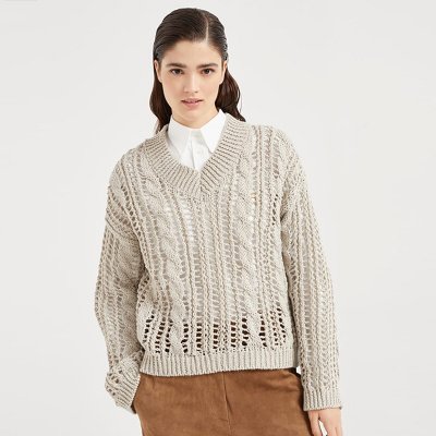 [Brunello Cucinelli] ���ڷ� ��ġ�ڸ� ��ư ���̺� �޽� ������ 251M3Y351812 C9732