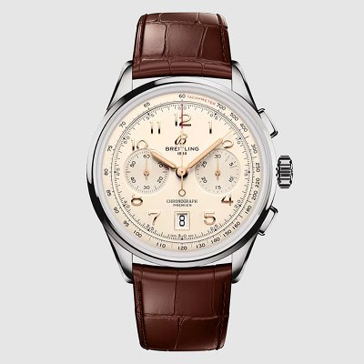 [BREITLING] �����Ʋ�� �����̿��� B01 ũ�γ�׷��� 42 �����ƽ �ð� AB0145211G1P2