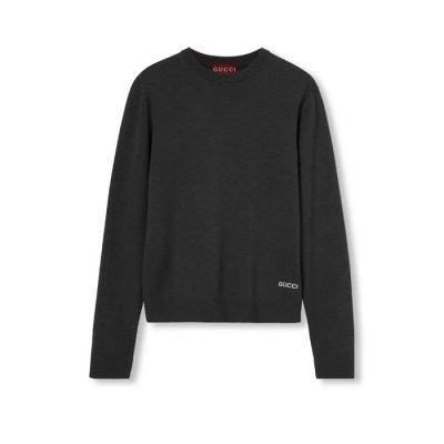 [Gucci] ���� Silk cotton sweater with intarsia 819421 XKD2A 1423