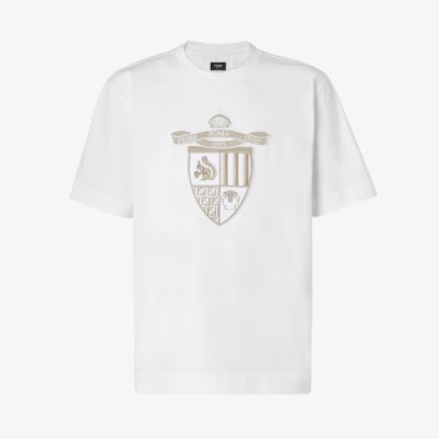 [Fendi] ��� T-Shirt  FY0936AU9DF0QA0