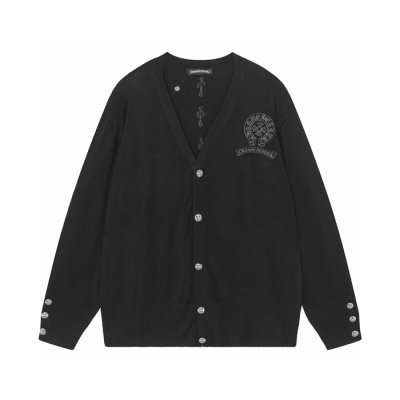[ChromeHearts] ũ������ Ripped Knitted Sweater Cardigan