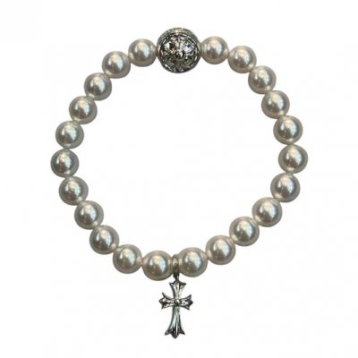 [ChromeHearts] ũ������ * MIKIMOTO 18KHG ���̺��� �극�̽���