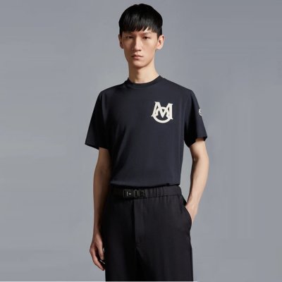 [Moncler] ��Ŭ���� Monogram Cotton T-Shirt J20918C000218390T999