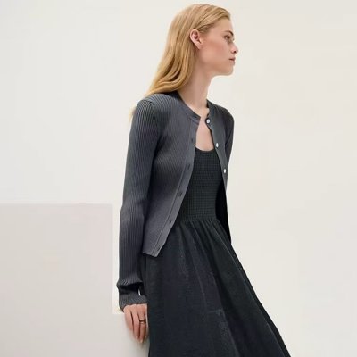 [Hermes] �����޽� Buttoned cardigan H5E2729D45H34