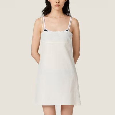[Miumiu] �̿�̿� �ڼ� ��� ���� ĵ���� �̴� �巹�� MF5875_17LV_F0304_S_OOO