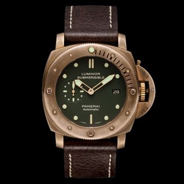 [LUMINOR PANERAI] ��̳븣 �ĳ׶��� Luminor Submersible 1950 3 Days Automatic Bronzo PAM00382