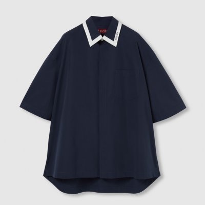 [Gucci] ���� Cotton poplin shirt 814704 Z7AHA 4294