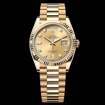 [Rolex] �ѷ��� Day-Date 36 ���̽���, 36mm, ���ο� ��� ���۷��� 128238