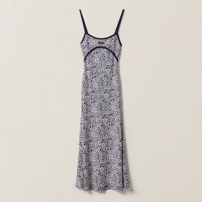 [Miumiu] �̿�̿� �� �÷ζ� ����Ʈ ũ���� �� �巹�� MF5835 17O5 F022X S OOO