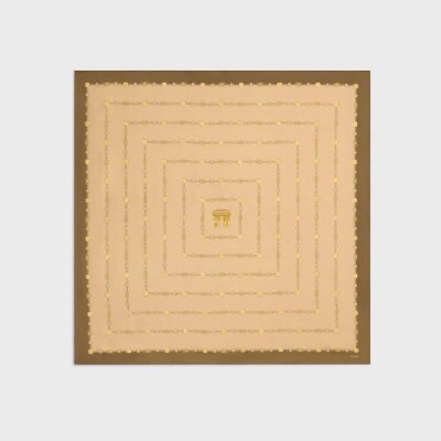 [Celine] ������ square in arc de triomphe silk twill 2AW90949Z