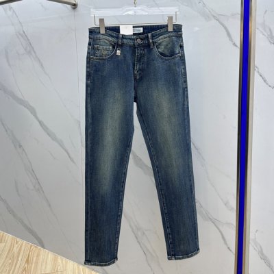 [Brunello Cucinelli] ���ڷ� ��ġ�ڸ� Lightweight denim traditional fit five-pocket trousers 251M0Z37D3210