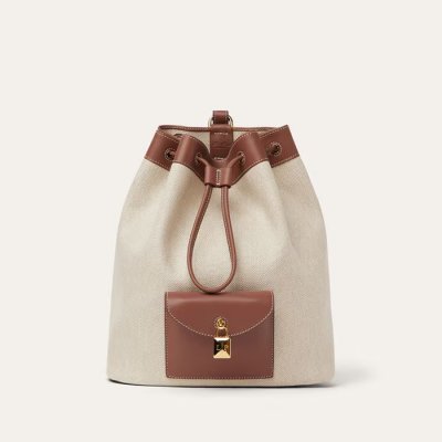 [Loro Piana] �η��ǾƳ� Extra Drawstring backpack L27 FAP2477