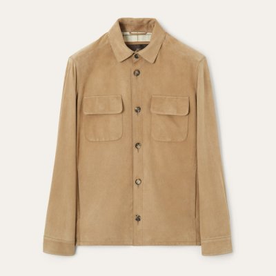 [Loro Piana] �η��ǾƳ� Kidskin Overshirt  Kidskin FAP3922