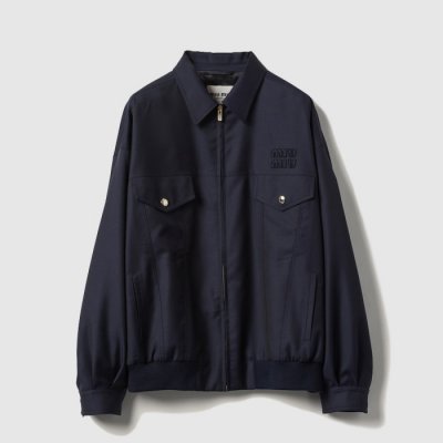 [Miumiu] �̿�̿� Batavia blouson jacket ML1059_11AD_F0008_S_OOO