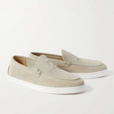 [Christian Louboutin] ũ������ �����  Varsiboat Suede Loafer 1312402663