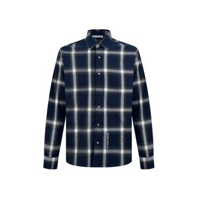 ACNE STUDIOS [Acne] ��ũ�� ��Ʃ��� Blue Checkered Cotton Shirt BB0632AV7