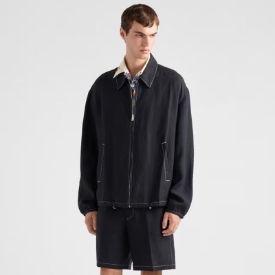 [Prada] ����� Cotton blouson jacket SGC767_11T7_F0002_S_OOO