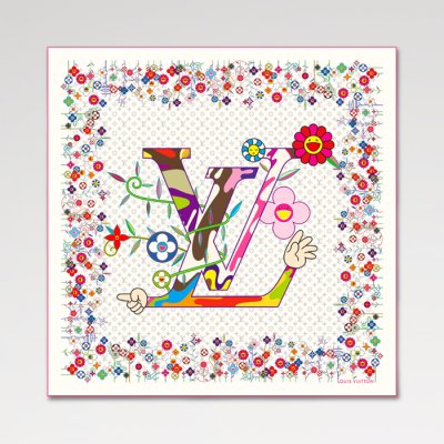 [Louis vuitton] ���̺��� LV x TM Monogram Superflat Shawl M96080