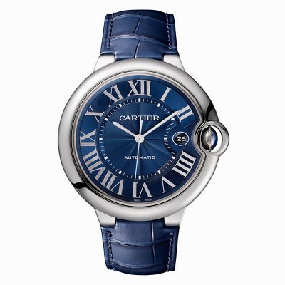[Cartier] ��쿡 �߷� ���� �� 42mm ���� ���̾� �����ƽ ���� ��Ʈ�� �ð� W69012Z4