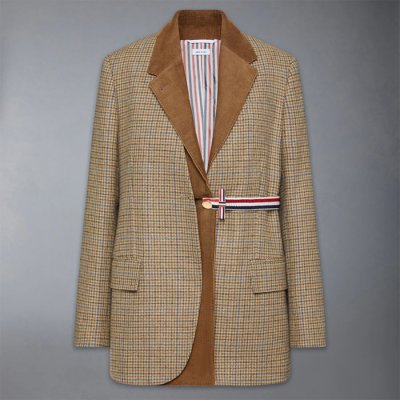 [Thom Browne] ����� ��Ŭ�� üũ ü��� Ʈ���� ��������Ʈ FBC938C-F0961-210