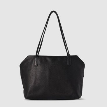 [The Row] �� �ο� Henri Bag in Leather Black W1759L41BAS