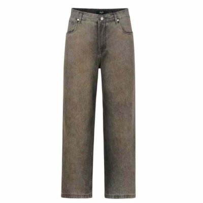 [Fendi] ��� Long Jeans Grey overdyed jeans FLP285AT2IF0ZJ4