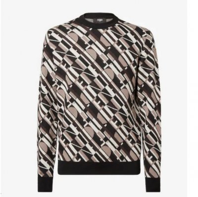[Fendi] ��� Pullover Multicolour wool jumper FZX091AVO1F05AE
