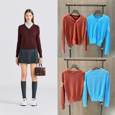 [G/FORE] ������ CASHMERE V NECK CARDIGAN (WOMEN) GNWAW25354WIX