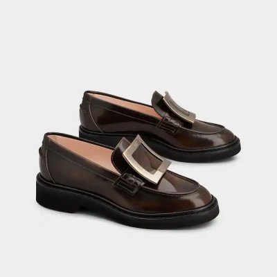 [Roger Vivier] ������� Viv' Rangers Loafers in leather RVW54825190TWRC414