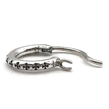 [ChromeHearts] ũ������ TFL CH Plus Hoop Earrings 25121132