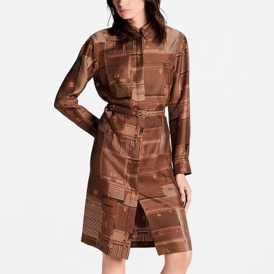 [Louis vuitton] ���̺��� Trunk Print Shirt Dress 1AJFGI