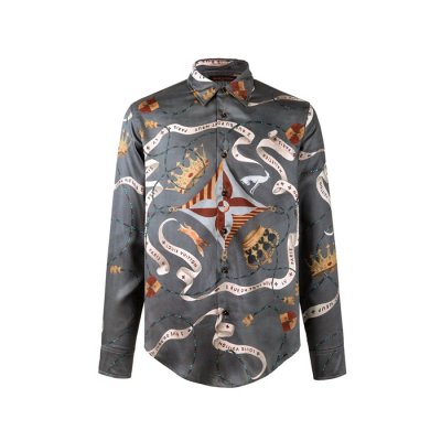 [Louis vuitton] ���̺��� Printed Silk Shirt Printed Silk Shirt