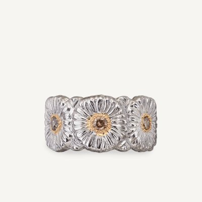 [BUCCELLATI] ��ÿ��Ƽ BLOSSOMS �ҽ� ���� ���̾Ƹ�� ��� �ǹ� �� ������ ���ͳڷ� �� jagete023603