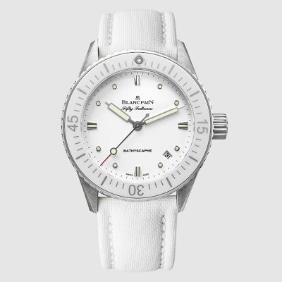 [BLANCPAIN] ������ ����Ƽ �д��� Bathyscaphe 38mm �����ƽ �ð� 5100 1127 W52A
