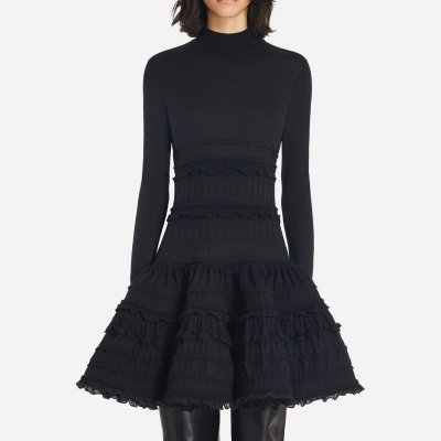 [ALAÏA] �˶��̾� ���̳� �� ũ��� �巹�� AA9R22392M626
