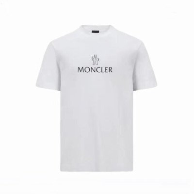 [Moncler] ��Ŭ���� logo cotton T-shirt K10918C00024829H8