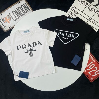 [Prada] ����� Ű�� �ñ״�ó �ΰ� ������ ���� Ƽ���� 2color 26032130