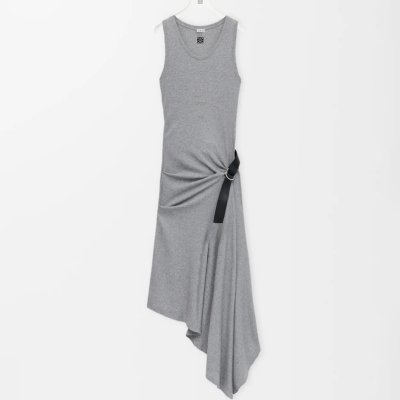 [LOEWE] �ο��� ��Ʈ��ġ ��ư ��ũ ��Ʈ �巹�� S359Y51XAD 2color