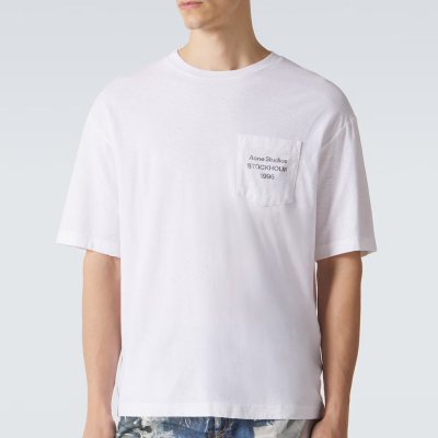 [Acne Studios] ��ũ�� ��Ʃ��� �ΰ� ��ư ���� ���� Ƽ���� ȭ��Ʈ CL0448 AEG
