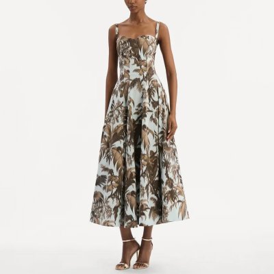 [Oscar de la Renta] ����ī �� �� ��Ÿ ���ڼ� ����Ʈ ��ư ���ø� �̵� �巹�� 464034