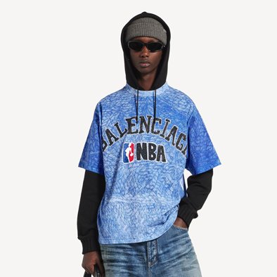 [Balenciaga] �߷��þư� | Nba �ݶ󺸷��̼� ���������� Ƽ���� ���� A001VVTUVX64011
