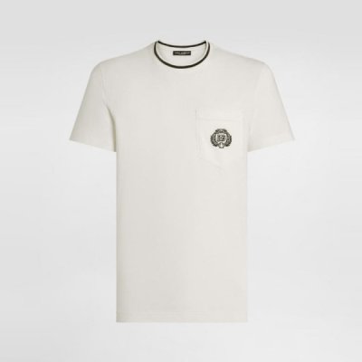 DOLCE & GABBANA [D & G] ��ü�ذ��ٳ� Cotton t-shirt G8RA2ZFU7EQB0665