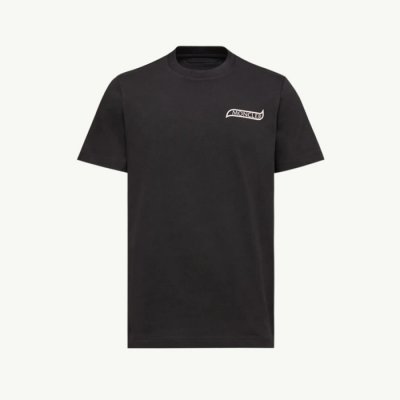[Moncler] ��Ŭ���� Logo Cotton T-Shirt L10918C0000389AUG999