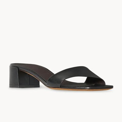 [THE ROW] �� �ο� New Chocolate Slide F1827SL1BLK